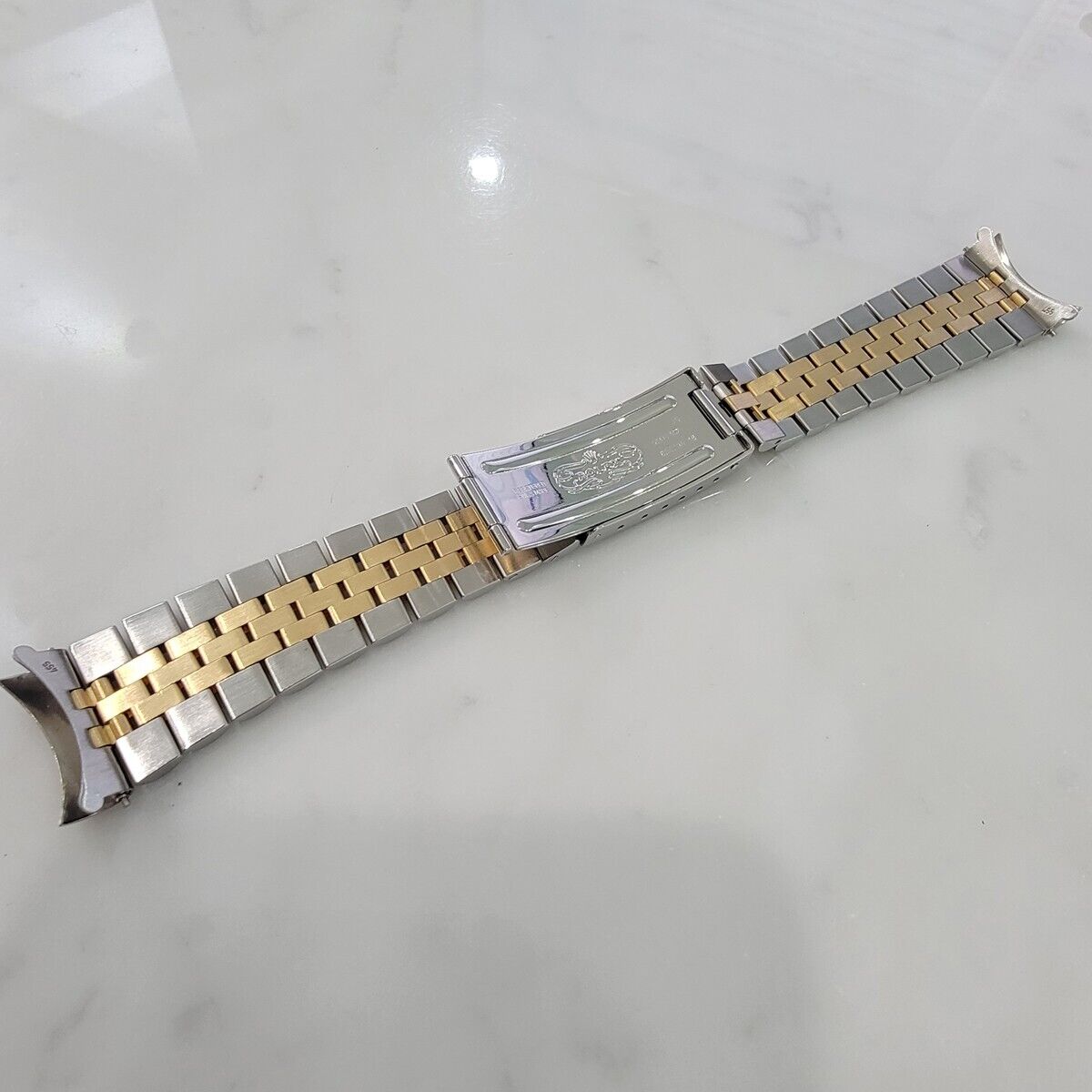 Rolex Jubilee Bracelet 6252H 18k Gold and SS 20mm 16cm Length All Original BR123