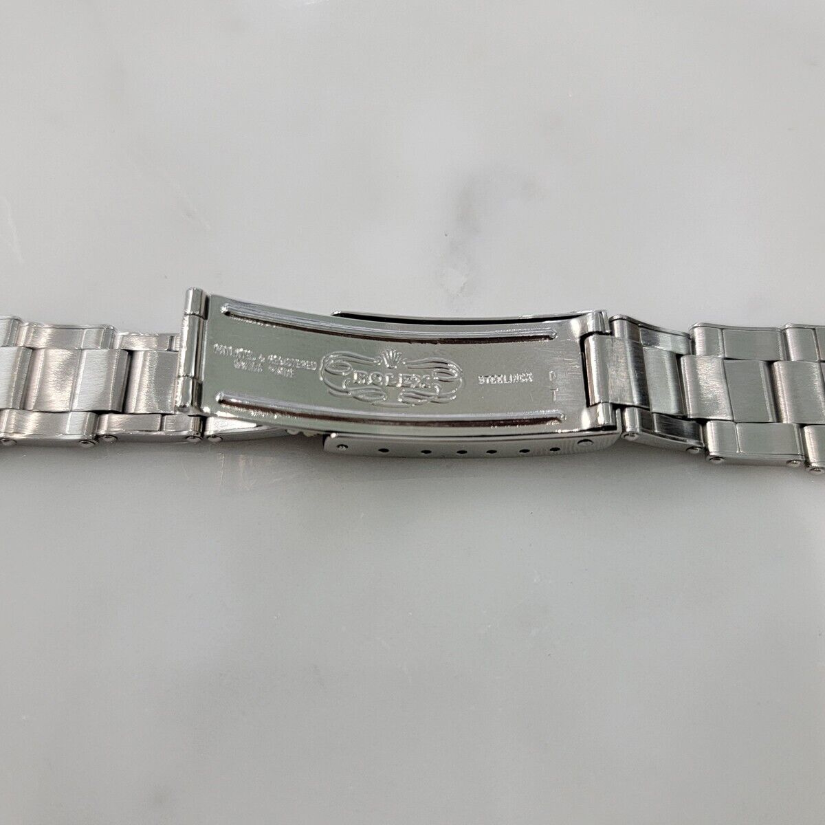 Tudor Oyster Bracelet Stainless Steel Riveted 19mm 16cm Length Original BR131