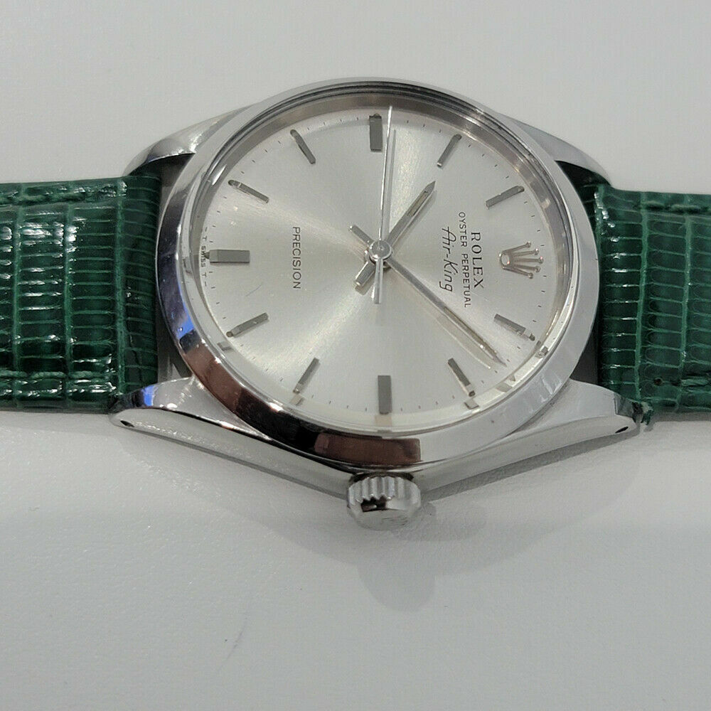 Mens Rolex Oyster Precision Ref 5500 Air King 34mm 1960s Automatic Swiss RJC170G