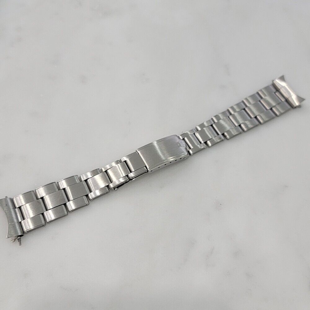 Rolex Oyster Bracelet 19mm width Stainless Steel Riveted 16cm Length BR144