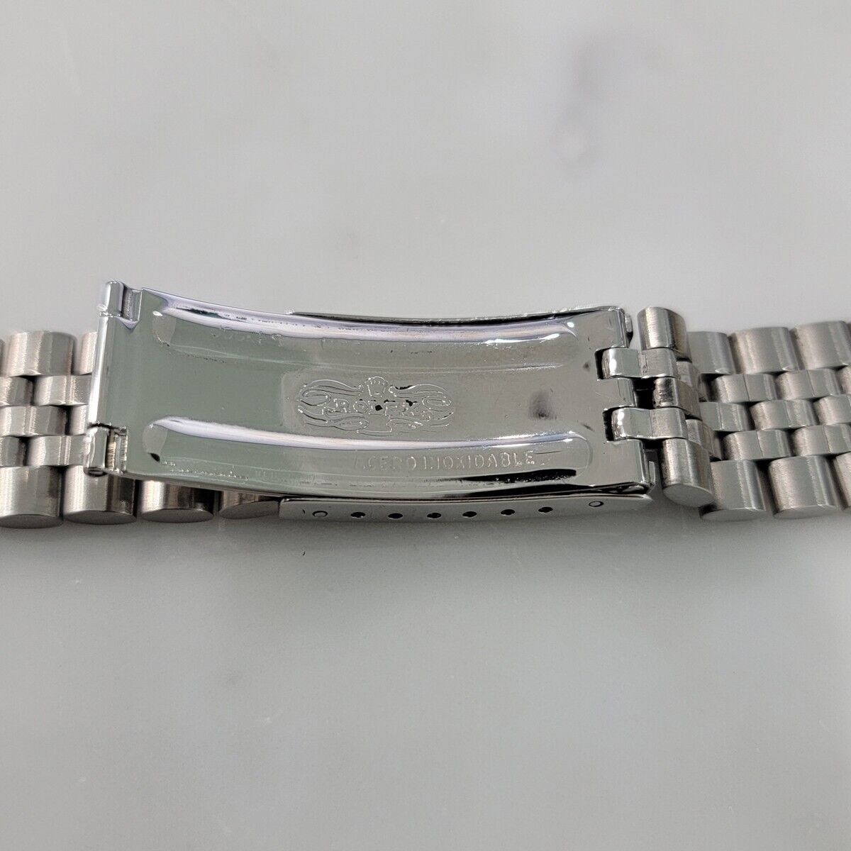 Rolex Jubilee Bracelet Stainless Steel 19mm 17cm Length All Original BR134