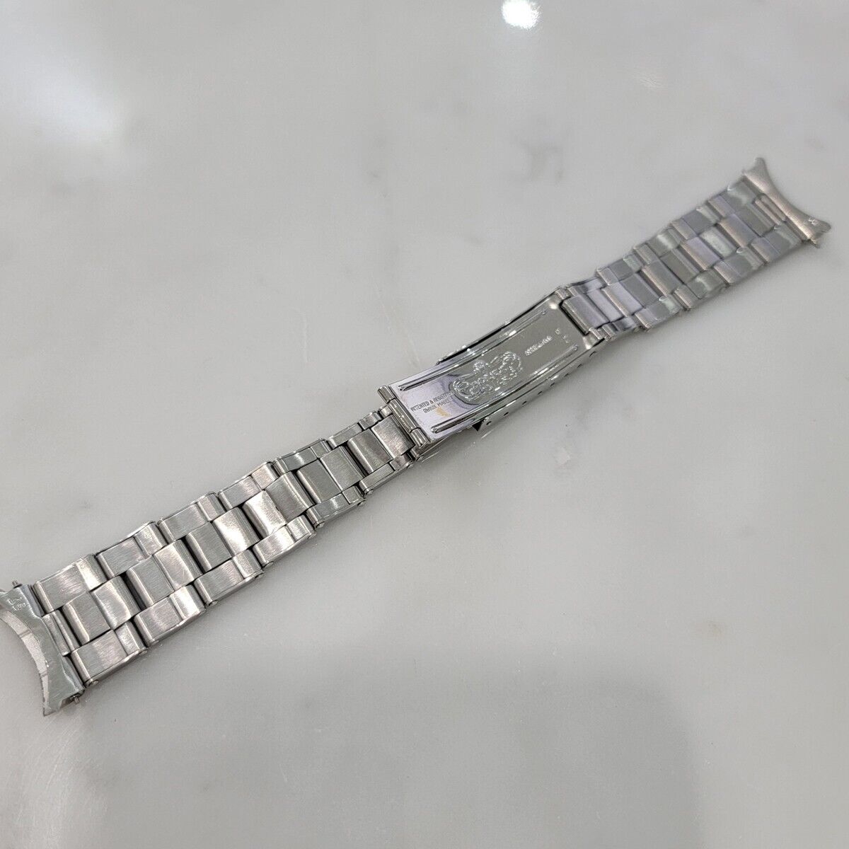 Tudor Oyster Bracelet Stainless Steel Riveted 19mm 16cm Length Original BR131