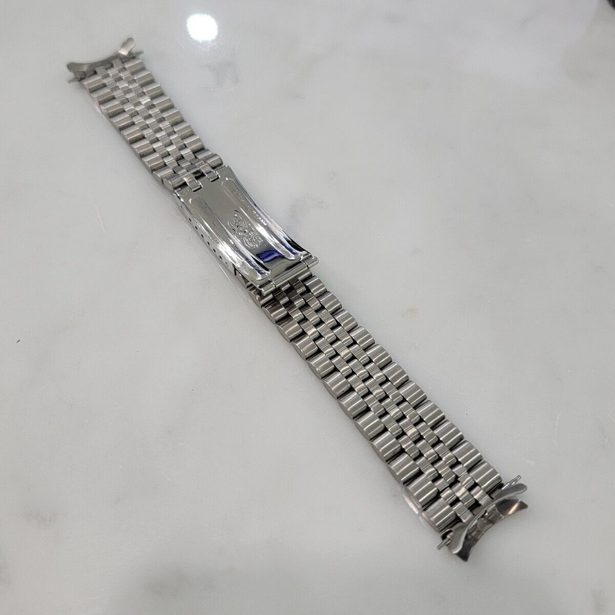 Rolex Jubilee Bracelet Stainless Steel 19mm 17cm Length All Original BR134