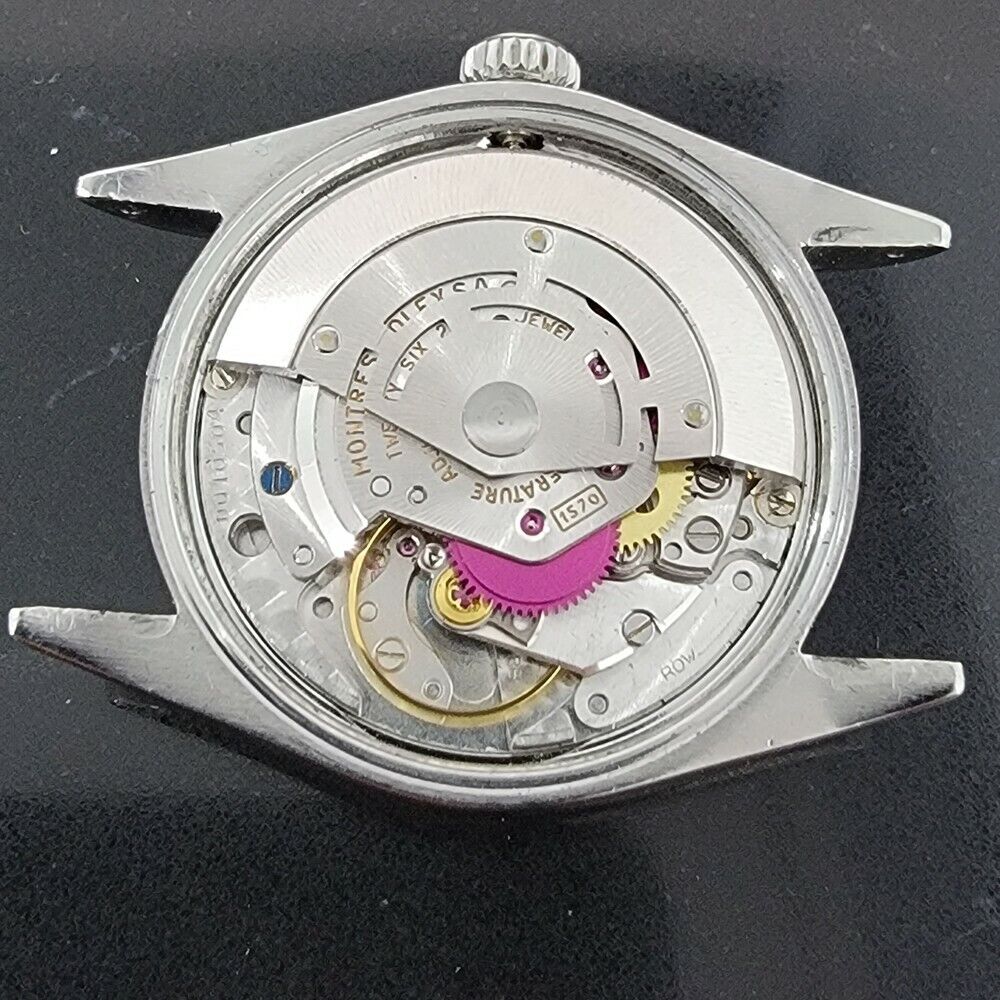 Mens Rolex Oyster Perpetual 1970s Date 1500 Automatic 35mm w Rolex Pouch RA190