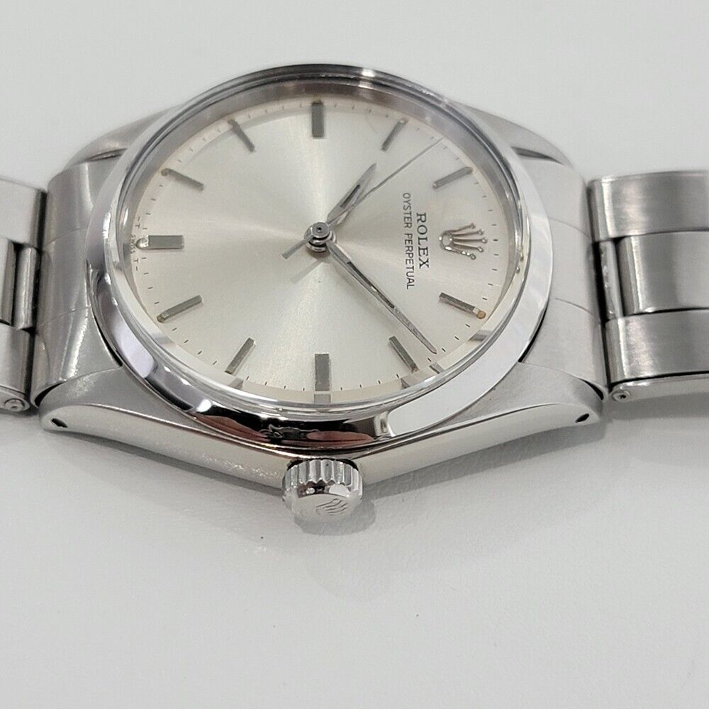 Mens Rolex Oyster Perpetual Ref 5552 34mm Automatic 1960s Vintage Swiss RA232