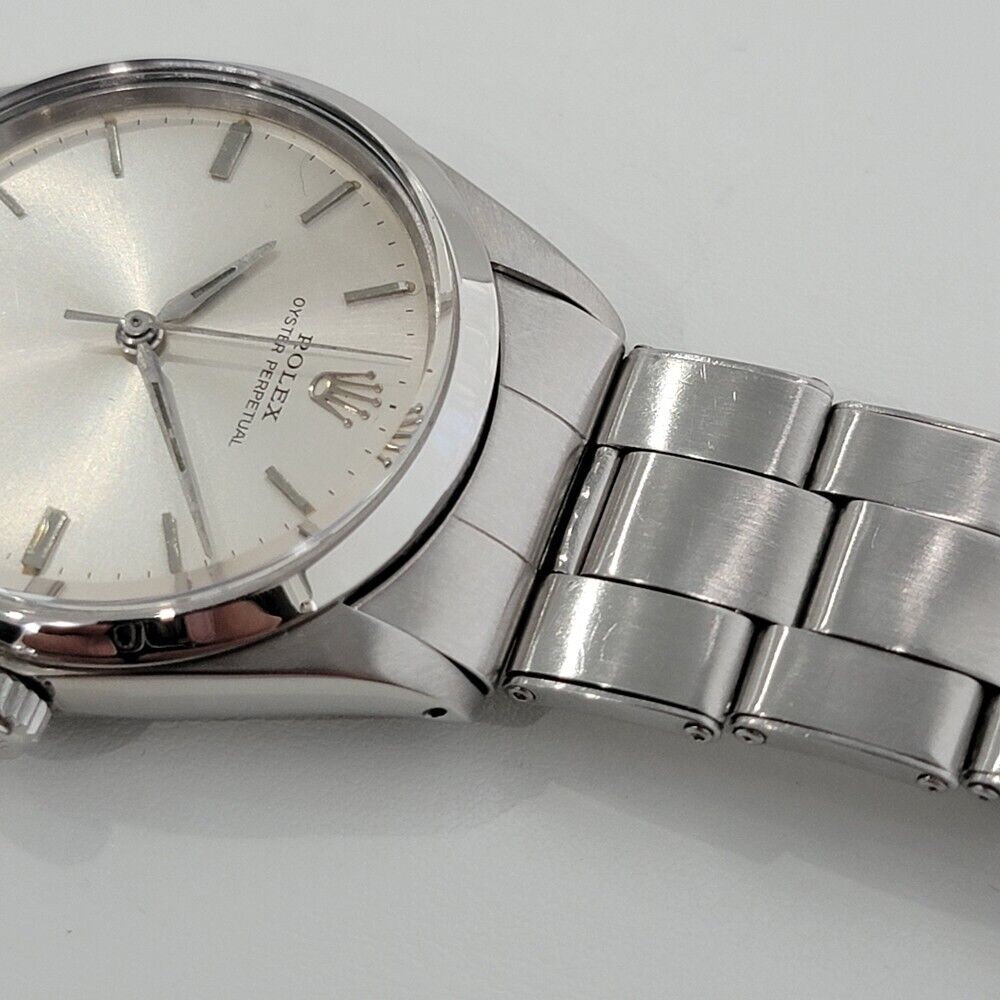 Mens Rolex Oyster Perpetual Ref 5552 34mm Automatic 1960s Vintage Swiss RA232