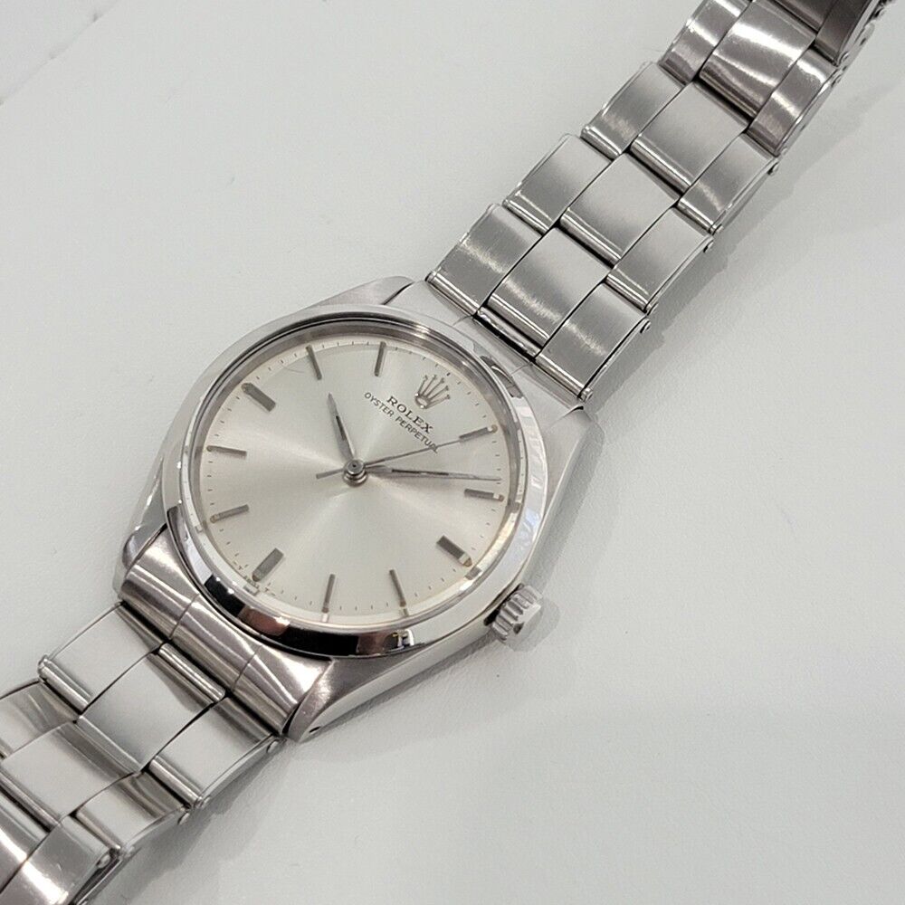 Mens Rolex Oyster Perpetual Ref 5552 34mm Automatic 1960s Vintage Swiss RA232