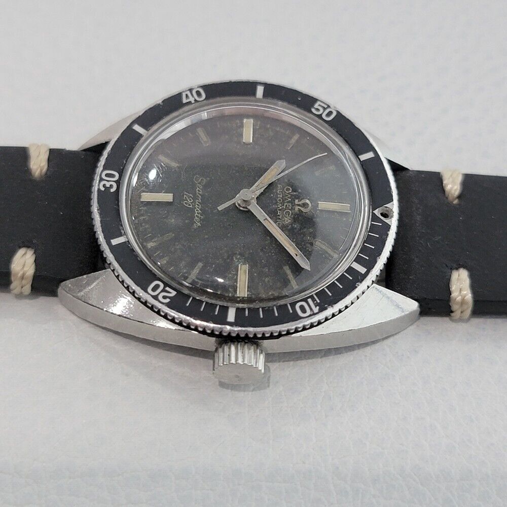 Mens Midsize Omega Seamaster 120 31mm Diver 1960s Automatic Unrestored JM14