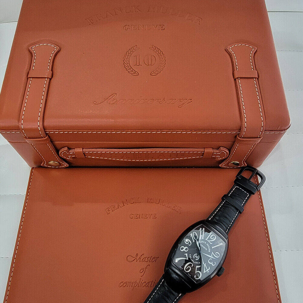 Mens Franck Muller Casablanca 39mm 10th Anniversary w Orig Papers Box LE BU103