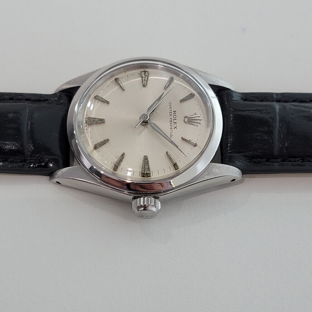 Midsize Rolex Oyster Perpetual 6548 30mm 1960s Automatic Vintage Swiss RA127B